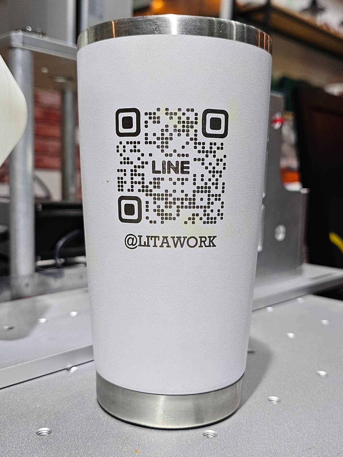 เลเซอร์แก้วสแตนเลส QR Code - เลเซอร์แก้วสแตนเลส QR Code เลเซอร์แก้วสแตนเลส QR Code - เลเซอร์แก้วสแตนเลส QR Code